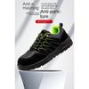 Labor Insurance Shoes Men's Solid Bottom Non-slip and Wear-resistant Steel Bag Head Anti-smashing and Puncture-proof Safety Shoes