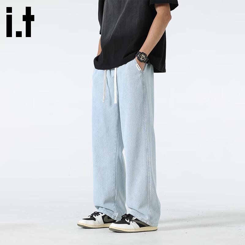 Мужские повседневные джинсы Fingercroxx свободного кроя с прямыми штанинами