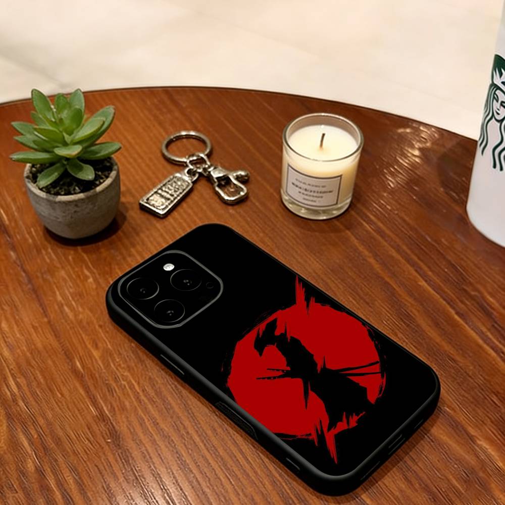 Japanese Bushido Samurai Phone Case Silicone Soft For IPhone 17 16 15 14 13 12 11 X XR Plus Pro Max Plus