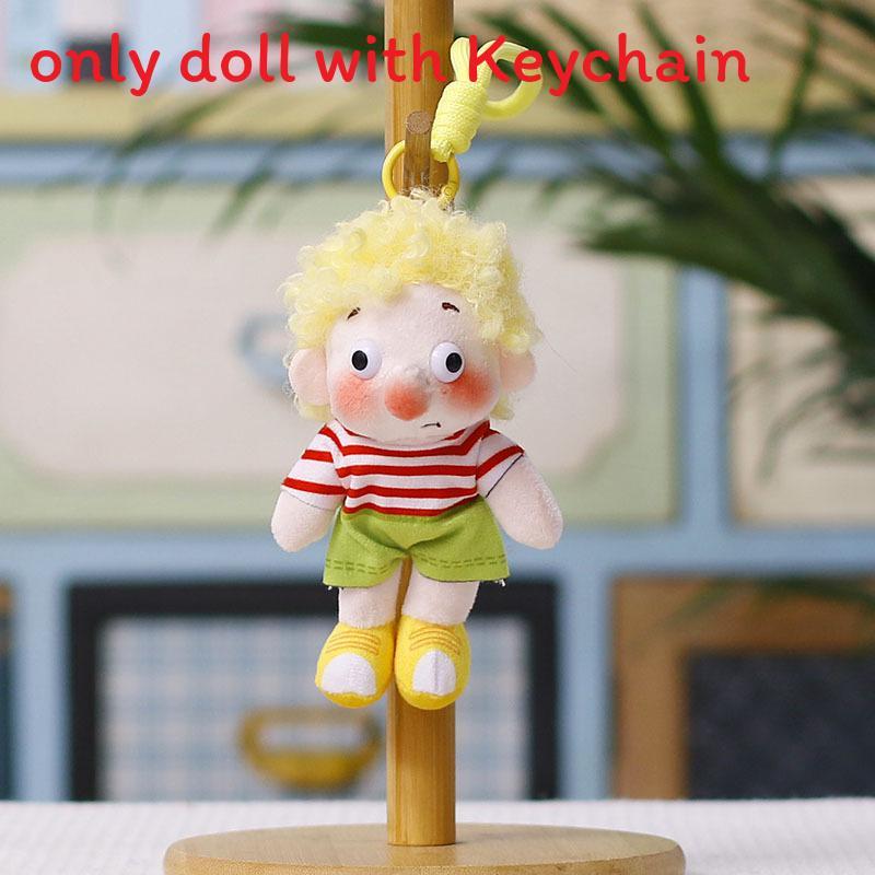 Plush Doll Keychain With Cartoon Design For Backpack Decoration And Gift For All Ages