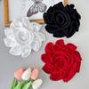 1PC Cloth Sticker Sewing Chest Flower Wedding Dress Accessories Floral Patches DIY Flower Applique Decoration Polyester 3D