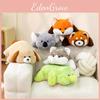 Cozy Toy Plush Animal Cushion With Pp Cotton For Children Napping And Gift Play