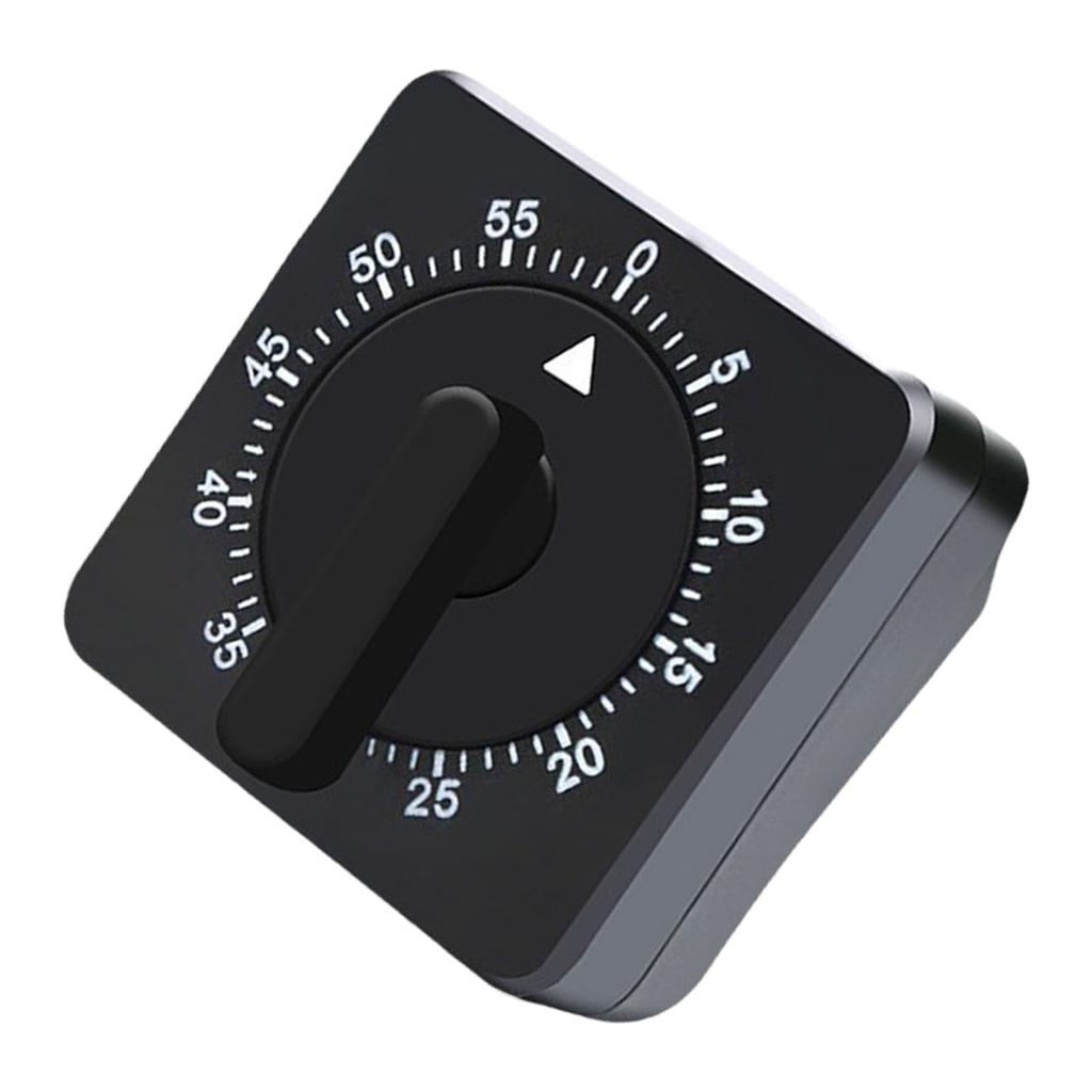 Кухонный таймер для приготовления пищи, часы шеф-повара, громкий будильник, не требуются батарейки, 100% механический, напоминание обратного отсчета