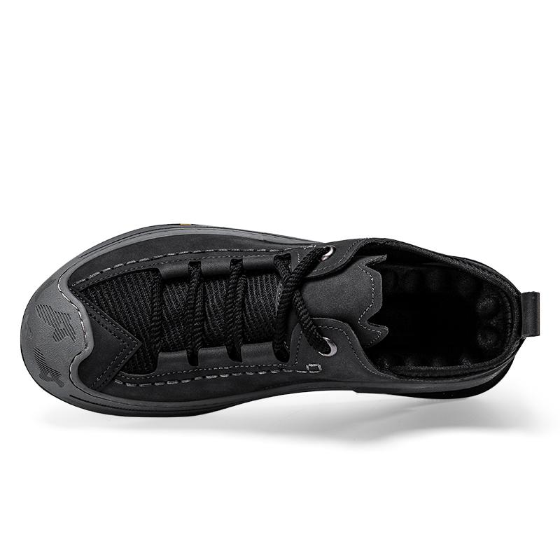 Новый стиль Мужские дышащие повседневные кроссовки для ходьбы Уличные для горного туризма Мягкая подошва Спортивные для хайкинга Трендовая мужская обувь