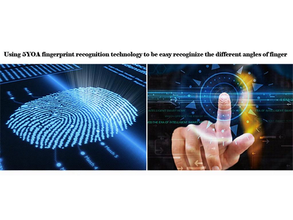 Устройство учета рабочего времени по отпечаткам пальцев и паролю A10 (Двуязычный: Китайский/Английский)