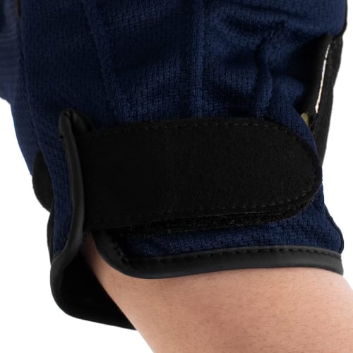 Komine GK-2493 Protective Vintage Mesh Gloves for Motorcycles Navy S