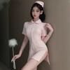 Japanese Nurse Uniform Halloween Cosplay Costume Women Sexy Lingerie Nightdress Maid Role Play Outfit Sweet Nurse Suit Nightwear