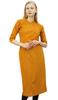 Indian Women's Straight Kurta Mustard Tunic Ethnic Dress Kurti