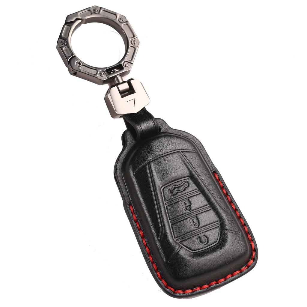 Applicable To Jiangxi Isuzu Mux Nomad D-MAX Pickup, Ruimai Lingtuo Car Key Bag Cover Leather
