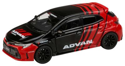 HJ64 Toyota GR Corolla RZ YOKOHAMA ADVAN COLOR Готовый продукт 1/64