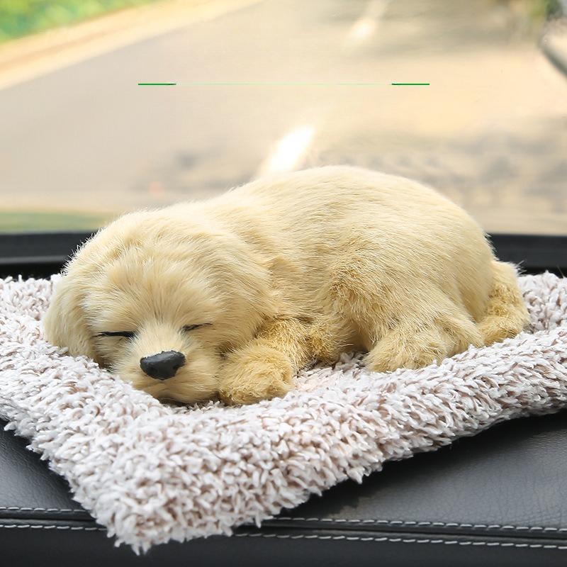 Activated Carbon Dog Figurine Car Decoration Deodorizer Dashboard Accessory