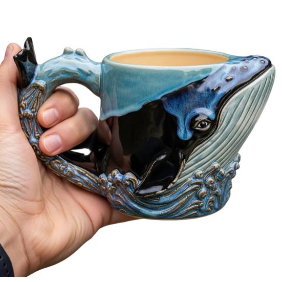 325 мл 3D кружка для кофе «Морские животные» Ручная работа Смоляная чашка со скульптурой кита/дельфина/акулы/черепахи Посуда для напитков на морскую тематику для любителя моря в подарок