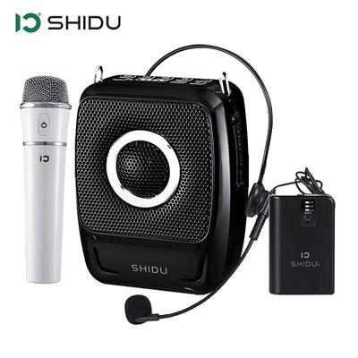 Портативный усилитель голоса Shidu S92 с беспроводными микрофонами, штекер CN (адаптер в комплекте)