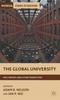 The The Global University : Past, Present, and Future Perspectives Book