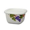 Fuji Enamel Эмалированный контейнер для хранения коллекции Fruitas, квадратный, 0,4 л, 2, FTCS-A1