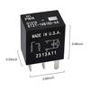 6PCS 8T2T-14B192-AA Relay 4-Pin 12VDC Automotive Relay Replacement For Select Ford Vehicles For Cooling Fan & P0230/P0691 Errors
