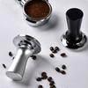 Flat/Thread Base Espresso Tamper 51mm/53mm/58mm Spring Loaded Tamper  Coffee Barista