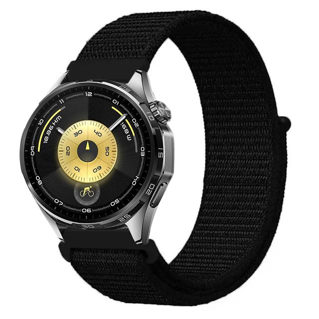 22 мм 20 мм Нейлоновый ремешок для Huawei Watch 5 4 GT6 GT6 Pro GT5-4-3 46 мм Браслет в стиле флага Amazfit Bip 6 Active 2 Balance 2 Correa