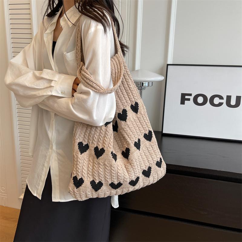 Дизайнерские вязаные сумки, женские сумки-шоперы большой вместимости, женская сумка на плечо, летняя повседневная тканая пляжная сумка