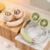 Foldable Structure Wearable Neck Fan Turbine Air Outlets Turbine Cooling Fan  Summer Outdoor