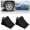 2pcs Car Anti Slip Block Tyre Slip Stopper Wheel Alignment Block Tire Support Pad