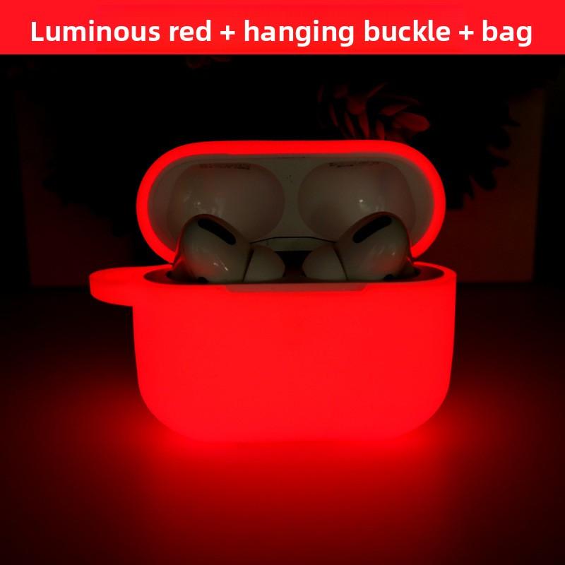Suitable for AirPods Pro Protective Case, Luminous Soft Case Apple Earphone Case Anti-drop Airpods4 Earphone Case