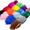 1Meter Fluffy Turkey Feathers Trim Ribbon 8-10Cm Marabou Feather For Craft Fringe Sewing Wedding Party Clothing Dress Decoration