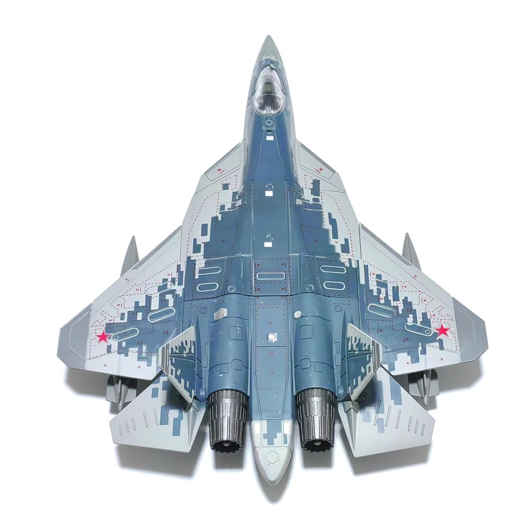 Пластиковая модель Военного Самолета СУ-57С 1/72 Российский Истребитель-Стелс Пятого Поколения Набор для Сборки Самолета Игрушки Подарок Коллекция