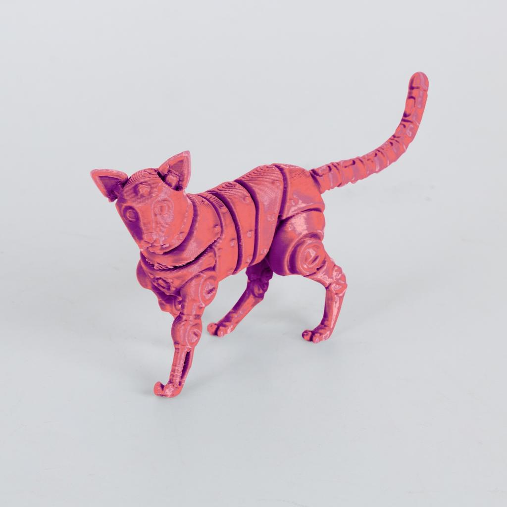 Механические игрушки-животные, напечатанные на 3D-принтере, украшения для дома, модельные игрушки