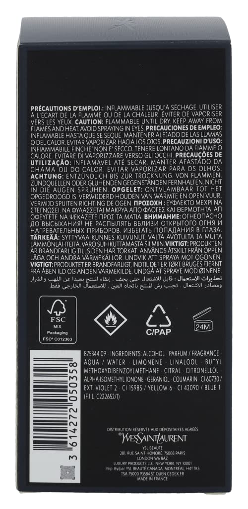 Yves Saint Laurent Y Парфюмированная Вода Спрей 100ml/3.4oz