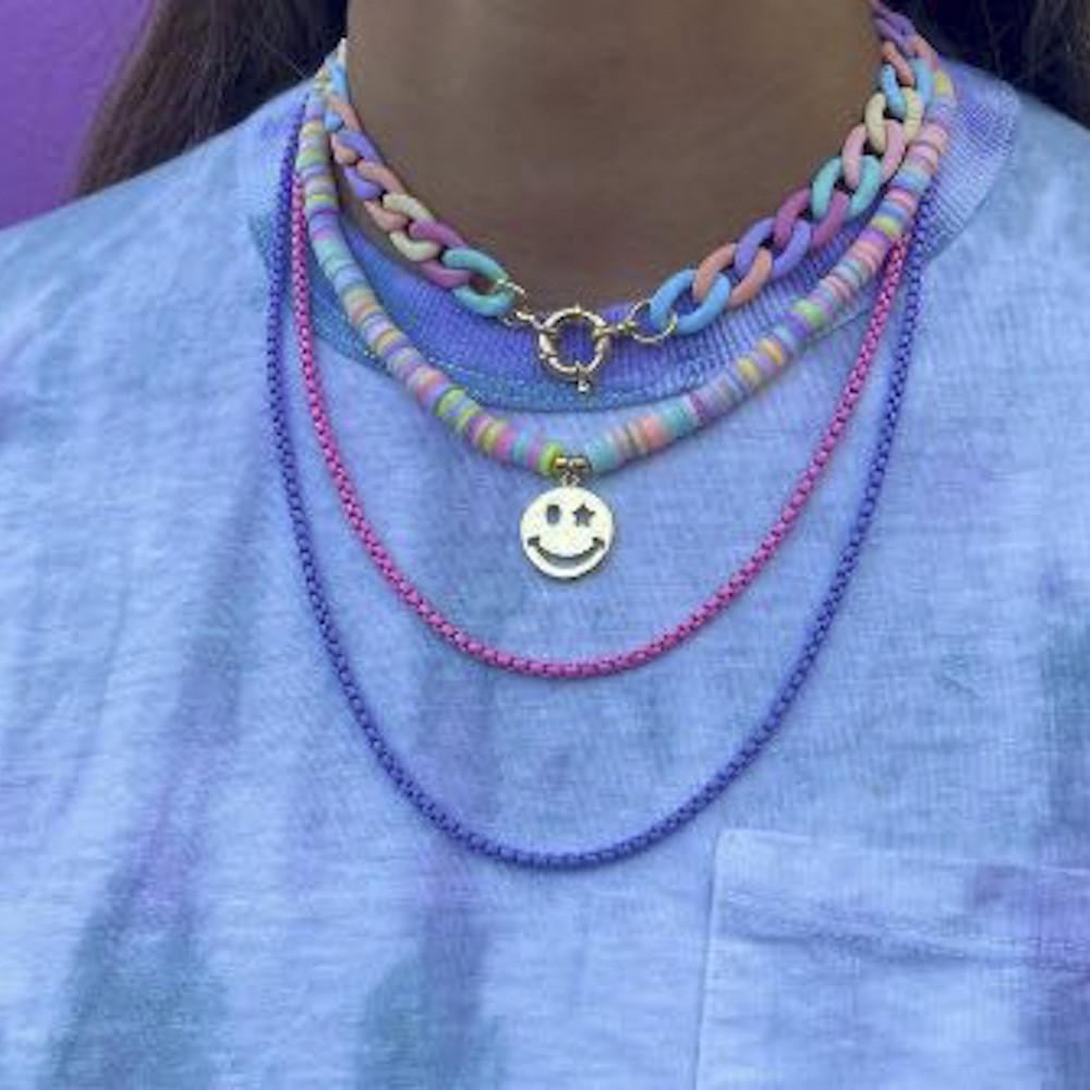 Модное геометрическое ожерелье из сплава для женщин, идеально подходящее для модных уличных образов.