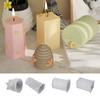 Cylinder Candle Silicone Mold for Candle Making,Aromatherapy Candle Mould Honeycomb Epoxy Resin Casting Mold for Soap