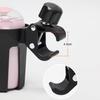 Держатель для стакана на руль велосипеда, держатель для напитков с регулируемым зажимом, легко устанавливается, детские бутылочки, держатель для бутылок с водой для колясок, велосипедов