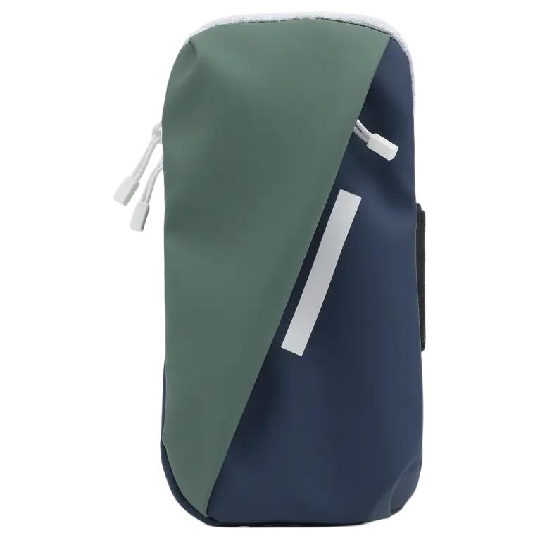 New DECATHLON Polyester Arm Bag Cell Phone Pouch Unisex Cyan & Green 8797731