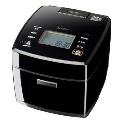 Mitsubishi Электрический рисоварка Jar Double Bincho Charcoal Fierce Charcoal Continuous, который подчеркивает вкус риса Плита, Пальто, Плита, ``Запатентованная