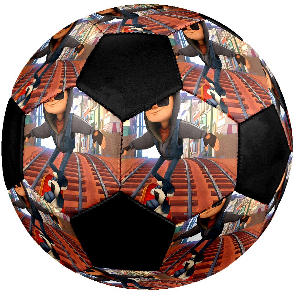 Subway Surfers Theme Size 5 Soccer Ball, Suitable for Both Indoor and Outdoor Matches, a Gift Suitable for Everyone.
