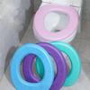 Многоразовая накладка на сиденье унитаза для дома, моющаяся, водонепроницаемая, мягкая силиконовая пенная крышка, легко моющиеся аксессуары для ванной комнаты, гигиеничная