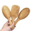 Massage Brush Wood Comb Hair Loss Hair Brush Barber Accessories Bamboo Comb  Styling Tool