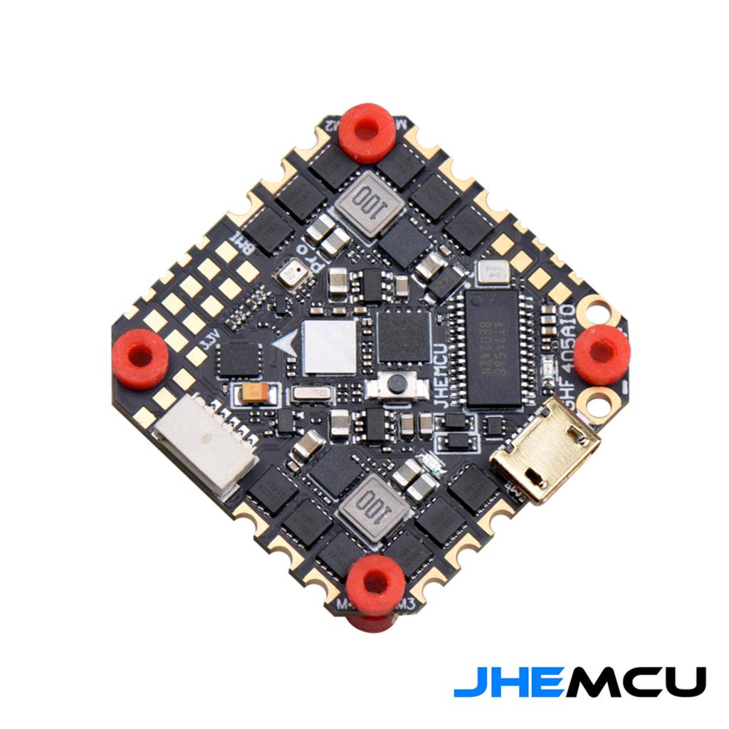 25,5X25,5 мм JHEMCU GHF405AIO 40A F405 Контроллер полета Baro BLHELIS 40A 4in1 ESC 3-6S для FPV