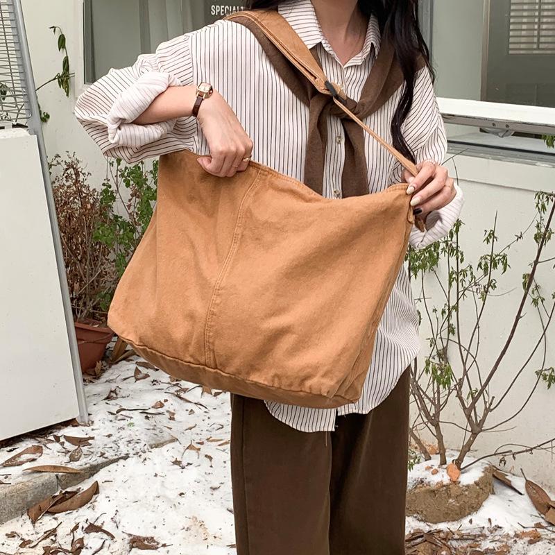 Womens Casual Canvas Handbag Messenger Tote Satchel Shoulder Bag Large Lady Bag