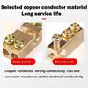 Electrical Connectors High Power High Power Splitter Conductor Brass Large Current Wire Connector Terminal Blocks