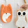 Super Absorbent Hand Towel Children's Cartoon Animals Drying Microfiber Towel Koala Elephant