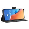 Для Xiaomi Redmi 12 4G/12 5G (Глобальный)/Note 12R 5G/Poco M6 Pro 5G Чехол-кошелек из ПУ кожи с несколькими отделениями для карт и откидной подставкой