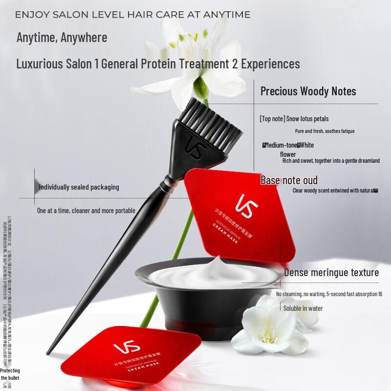 VS Sassoon Hydrating Anti-Dandruff Shampoo & Deep Repair Hair Mask Set