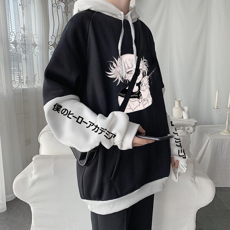 Горячая аниме-музыка My Hero Academia Kaminari Denki с графическим принтом, толстовки с капюшоном для мужчин и женщин, повседневная свободная толстовка, уличная одежда Harajuku