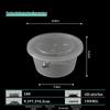 Jinxinwang 180ml Round Disposable Food Containers