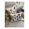 2pcs Throw Pillow Covers With Punch Embroidery