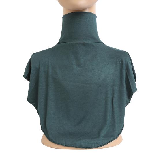 Turtleneck Neck Cover Solid Color High Neck Pullover Fake Collar Women Soft Neck Piece Unisex Accessory