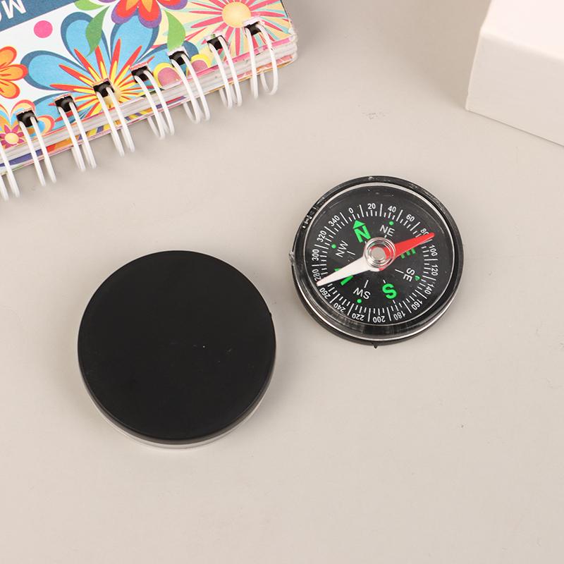 35/40Mm Handheld Compass Abs Camping Pocket Compass Portable Navigation Climbing Riding Children Gift Outdoor Survival Gear