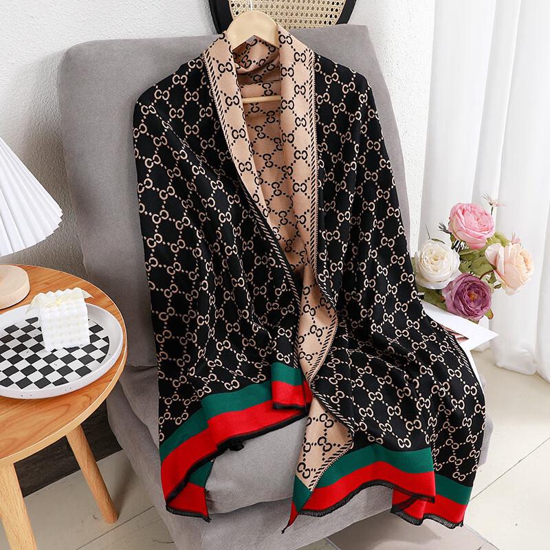 Электрический подогреваемый шарф-шаль Junbie из шерсти и кашемира